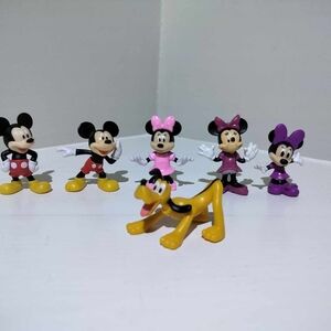 Disney Minni And Mickey Mouse And Friends Toys Set